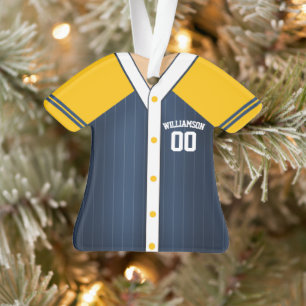 Adorno Jersey de béisbol personalizado de colores de equi