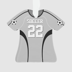 Adorno Jersey de fútbol gris