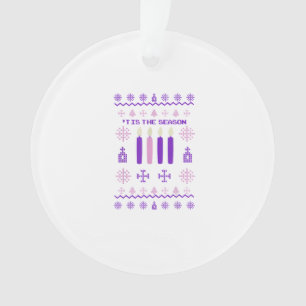 Adorno Jersey de la Temporada Navideña Navidad Xmas Catól