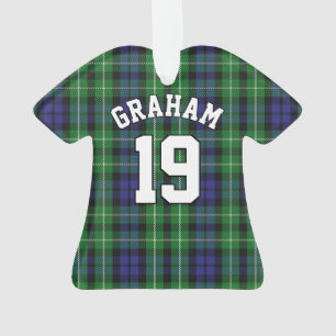 Adorno Jersey de Navidad con Tartán de Clan Graham
