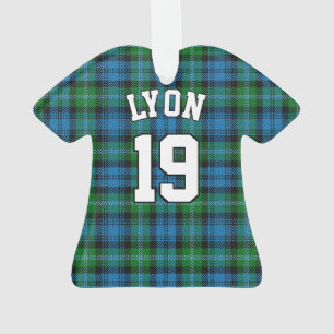 Adorno Jersey de Navidad con Tartán de Clan Lyon