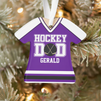 Adorno Jersey de papá de hockey sobre Personalizado morad