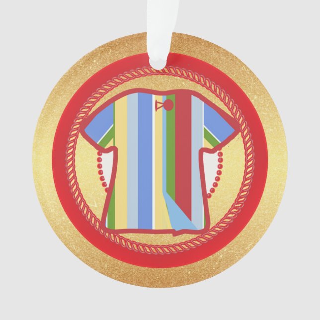 Adorno Jesse Tree Josephs Coat Ornament (Anverso)