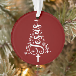 Adorno Jesús Cristiano Navidad Versículo Bíblico Fe