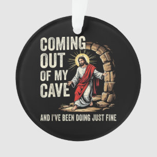 Adorno Jesús saliendo de mi cueva