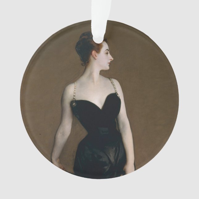Adorno John Singer Sargent Madame X Classic Retrato (Anverso)