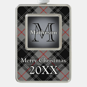 Adorno Jolly Holidays Clan Moffat Tartán