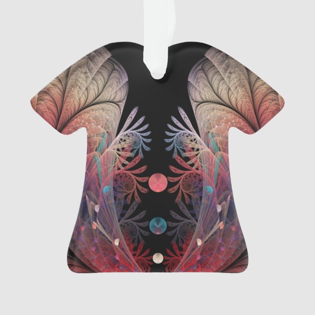 Adorno Jonglage Resumen arte fractal moderno de fantasía (Anverso)