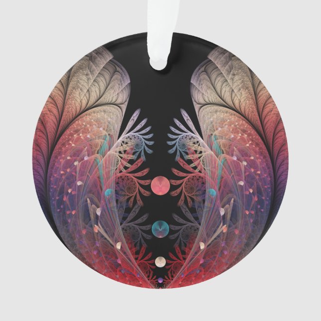 Adorno Jonglage Resumen arte fractal moderno de fantasía (Anverso)