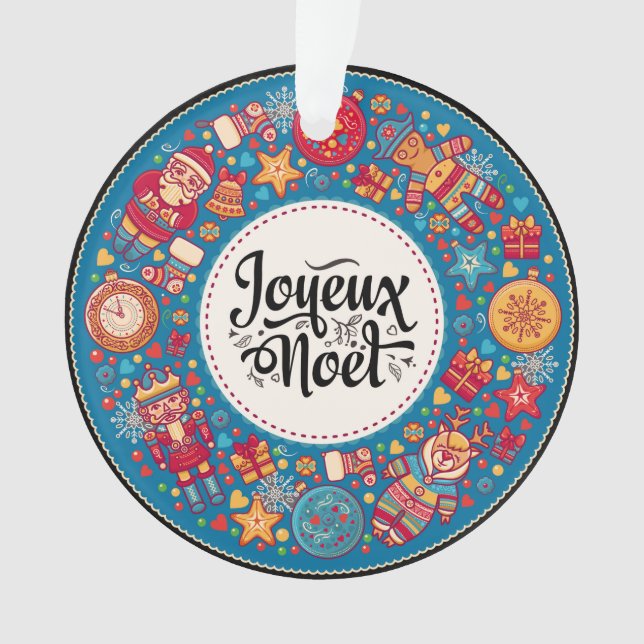 Adorno Joyeux Noel (Anverso)