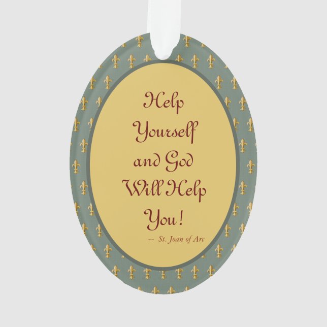 Adorno Juana de Arco (JM 28) (Reverso)