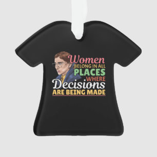 Adorno Juez de abogada feminista de Ruth Bader Ginsburg