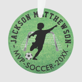 Adorno Jugador de ⚽ de fútbol MVP - Niño