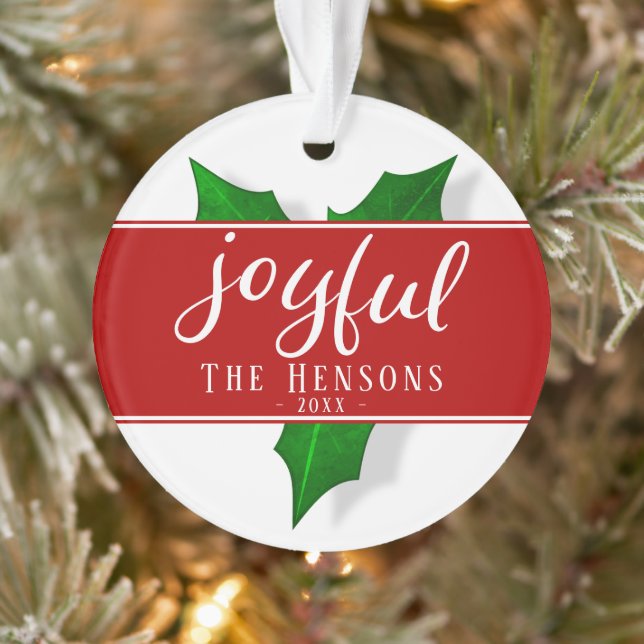 Adorno Jugoso guión moderno Holly Berry Plant (Árbol)