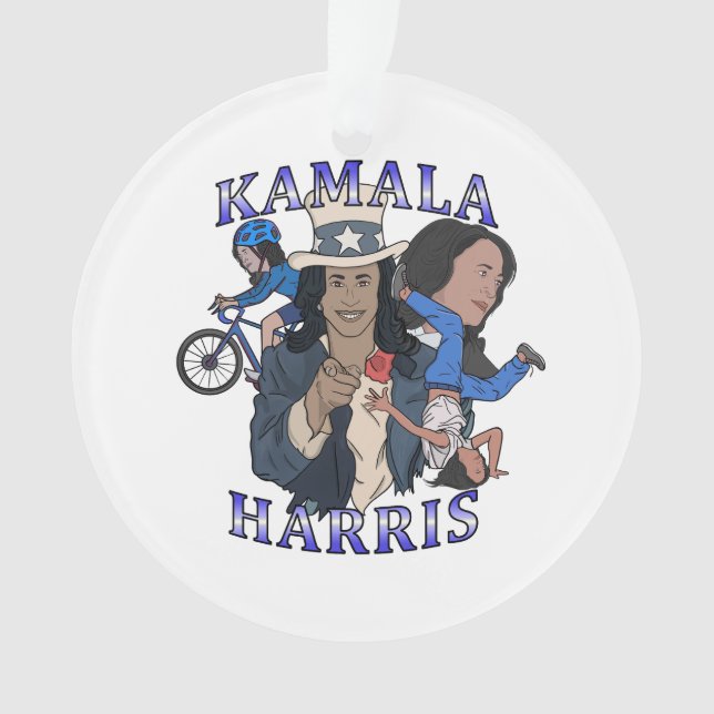 Adorno Kamala Harris Bootleg Rap Style (Anverso)