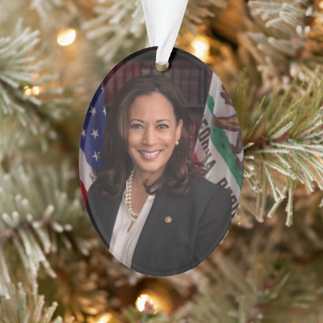 Adorno Kamala Harris Vicepresidente de los Estados Unidos (Árbol)