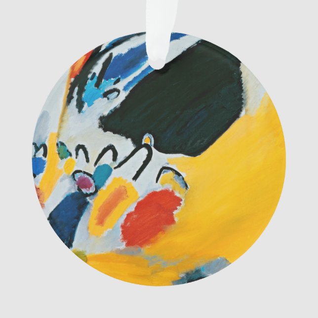 Adorno Kandinski Impression III Concierto Resumen Pintura (Anverso)