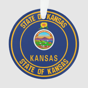 Adorno Kansas Round Emblem