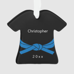 Adorno Karate del Cinturón Azul