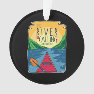 Adorno Kayak - El Río Llama Y Debo Ir