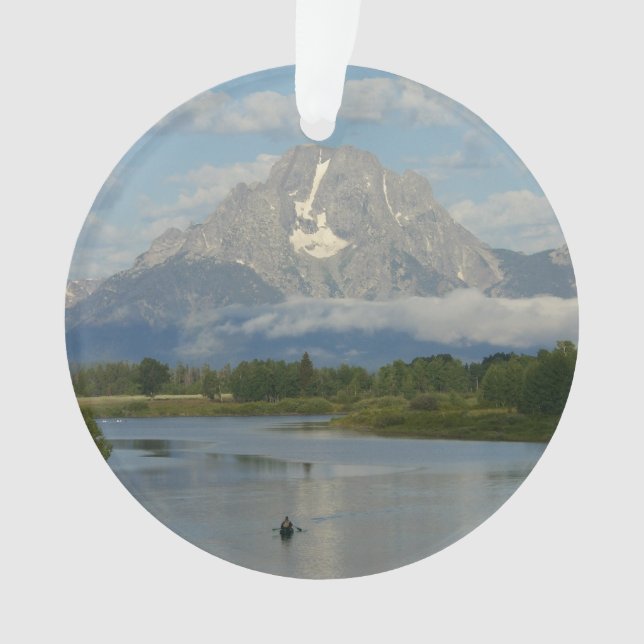 Adorno Kayak en el parque nacional de Grand Teton (Anverso)
