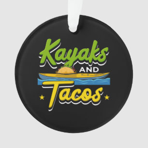 Adorno Kayak - Kayaks y Tacos Funny Kayak