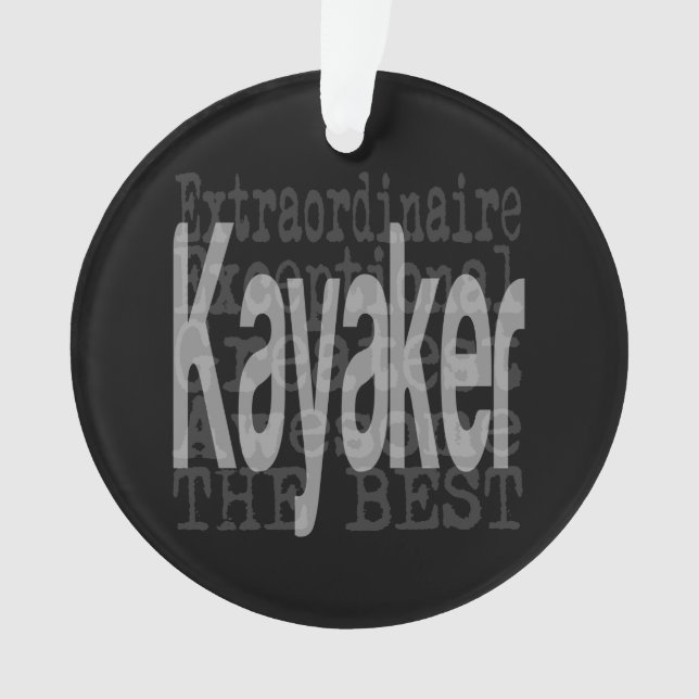 Adorno Kayaker Extraordinaire (Anverso)