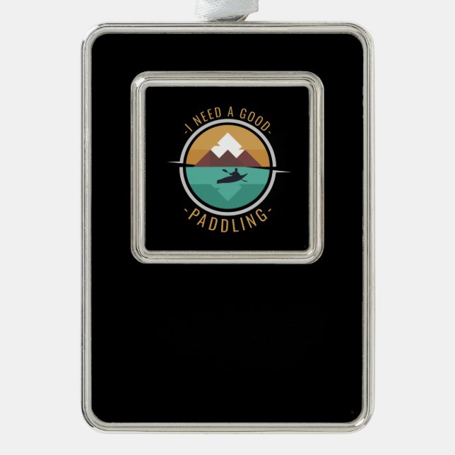 Adorno Kayaking Kayak Paddling (Anverso)