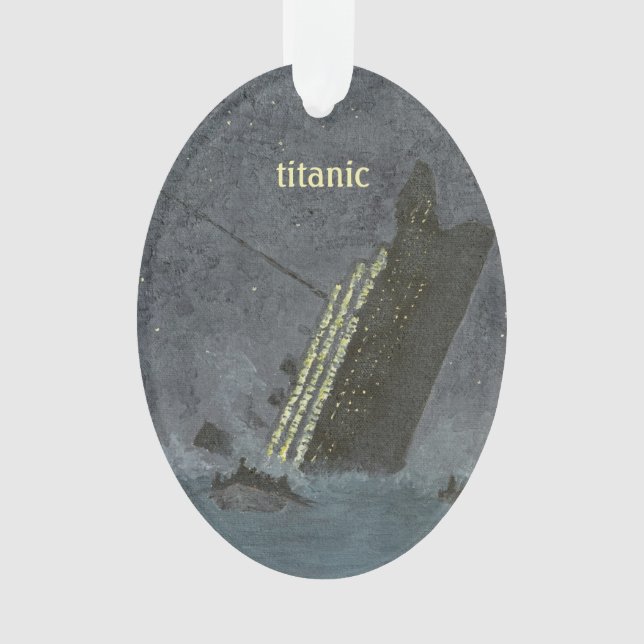 Adorno Keepe TITANIC (Anverso)