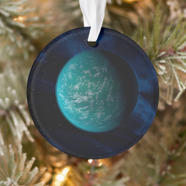 Adorno Kepler 22b, un planeta extrasolar. (Árbol)