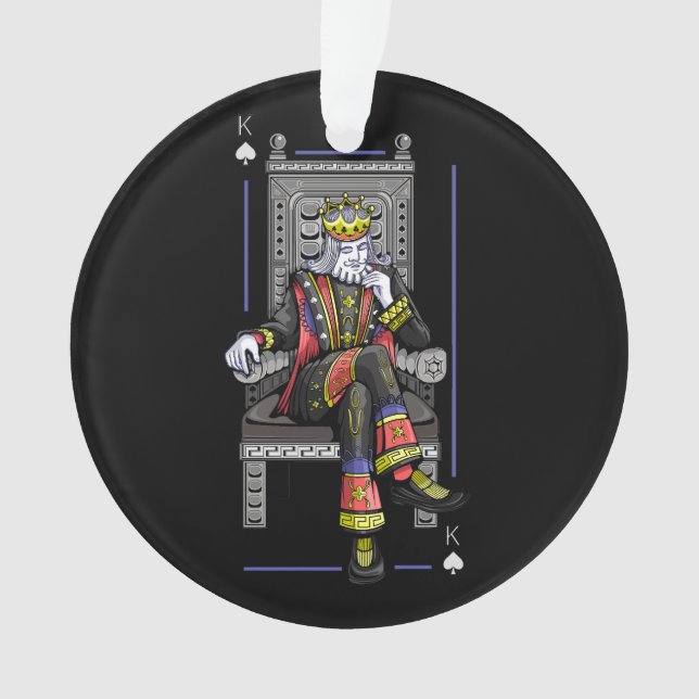 Adorno King de la tarjeta (Anverso)