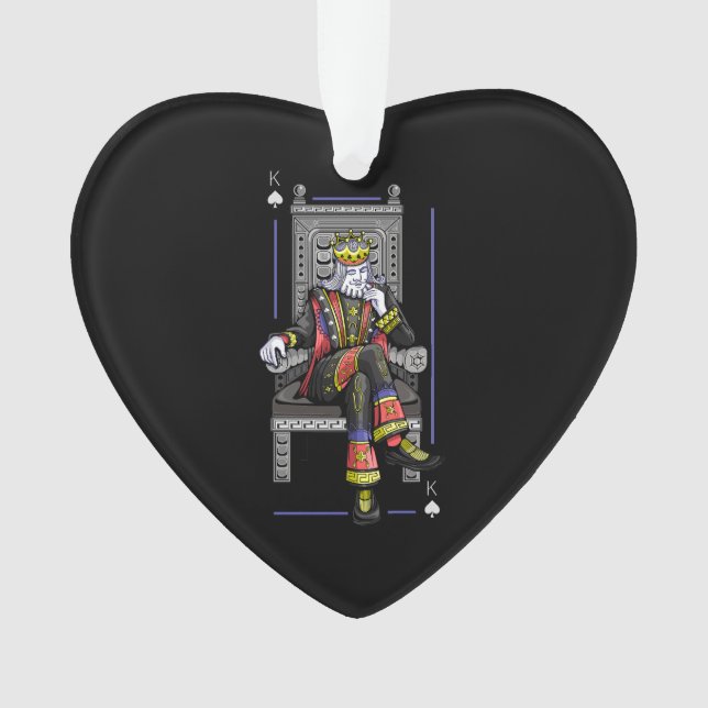 Adorno King de la tarjeta (Anverso)