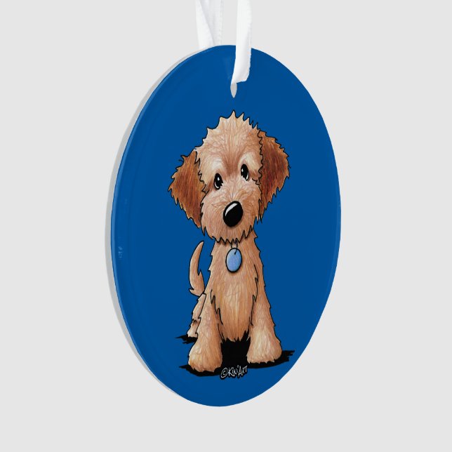 Adorno KiniArt Goldendoodle (Anverso)
