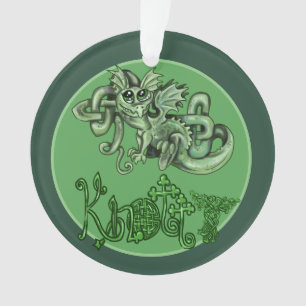 Adorno Knotty lil Dragon!Ornamento de nudo celta