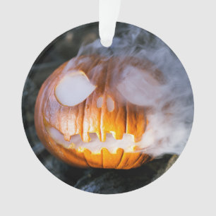 Adorno La cabeza de Jack-o-Lantern del Jinete sin Cabeza