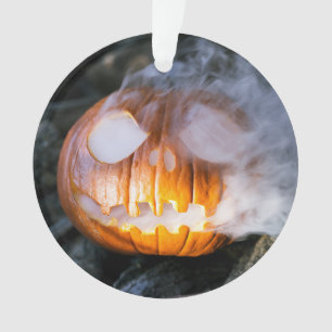 Adorno La cabeza de la calabaza del jinete sin cabeza est