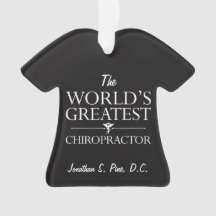 La camiseta personalizada el Chiropractor más