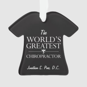 Adorno La camiseta personalizada el Chiropractor más