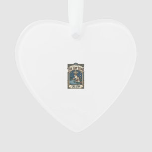 Adorno La carta de tarot de gato Star Cat Major Arcana Vi