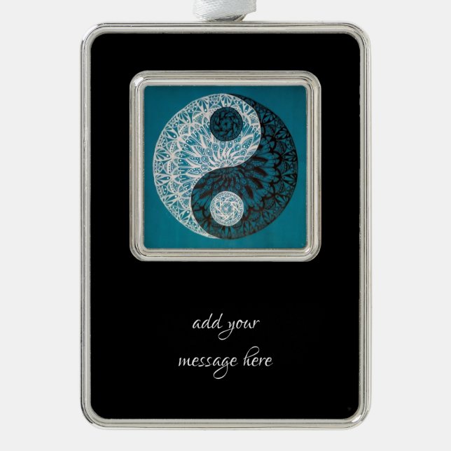 Adorno La entrada de Yin Yang (Anverso)