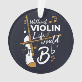 Adorno La festividad violinista sin vida violinista se de