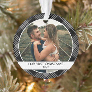 Adorno La foto de nuestra primera pareja de navidad, de c