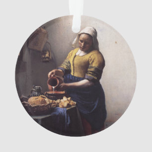 Adorno La lechera de Johannes Vermeer