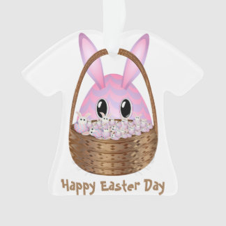 Adorno La mayor canasta de Pascua de Pascua