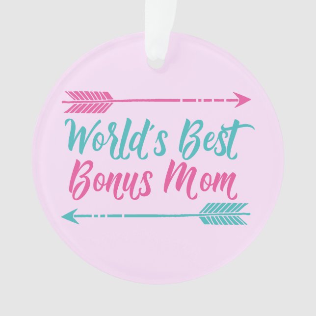 Adorno La mejor mamá del mundo (Anverso)