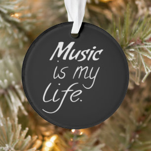 Adorno La música es mi vida