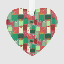 Adorno La Navidad se presenta con cintas y arcos