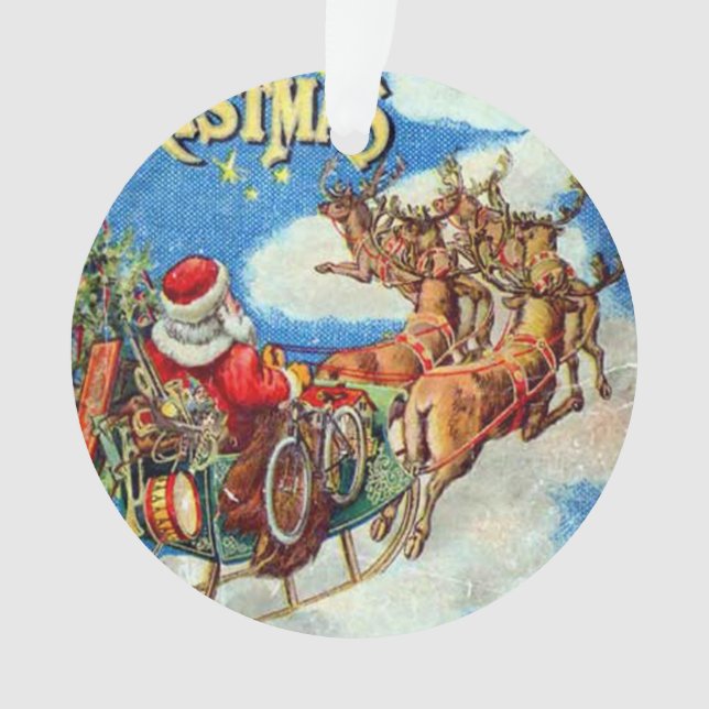 Adorno La noche antes de los Navidades (Anverso)