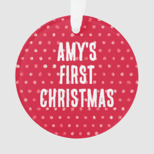 Adorno La polka superó la primera foto de un bebé Persona