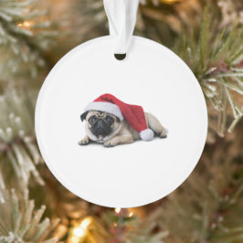 Adorno La primera Navidad de Pug